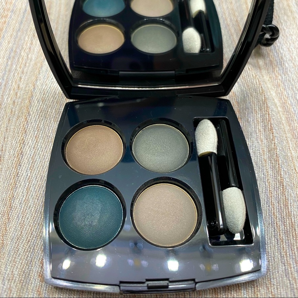 Chanel Eyeshadow Quad “Blurry Blue.”